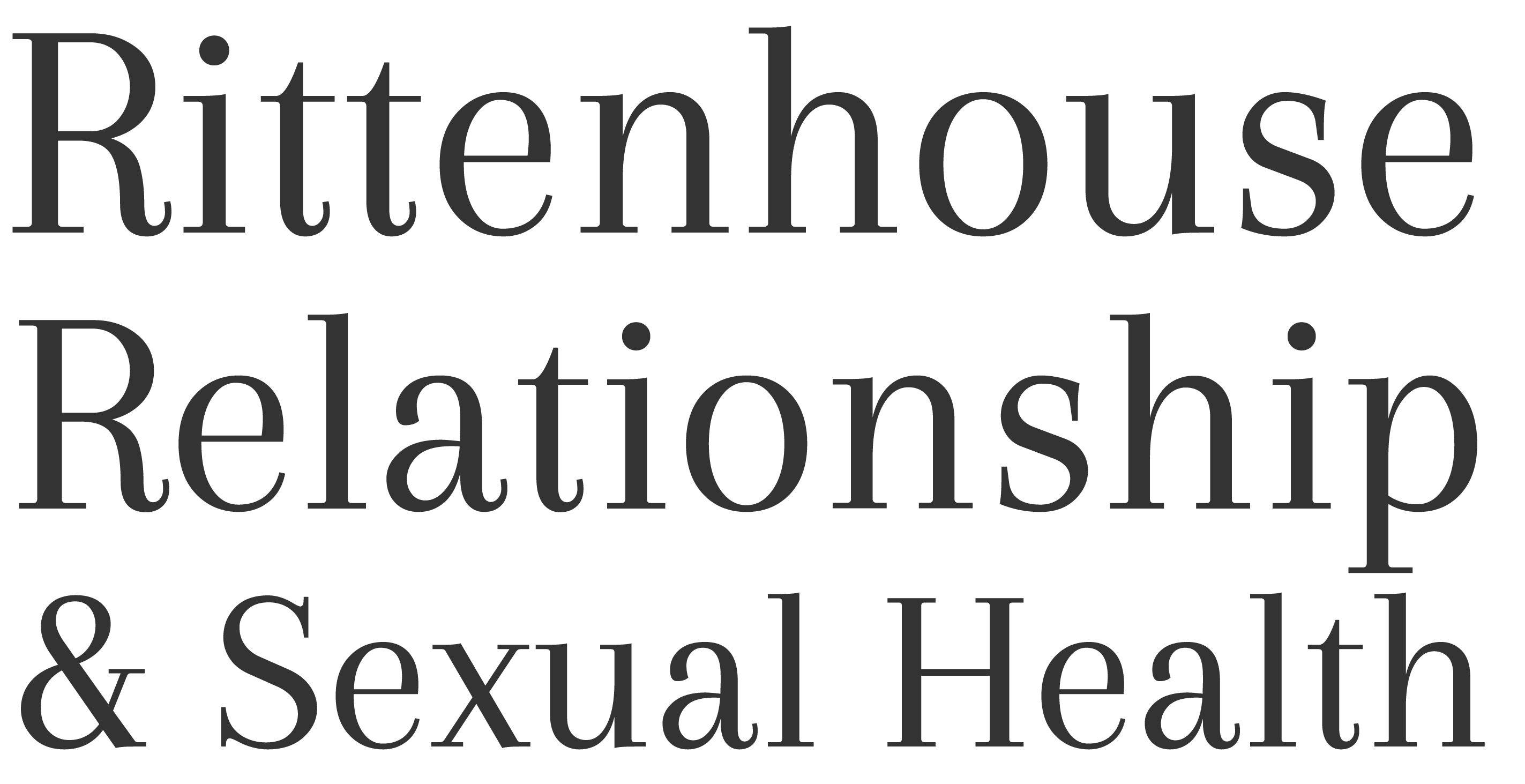 A black and white image of the words " rubenhouse relationshiop sexual health ".